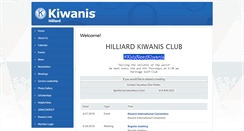 Desktop Screenshot of hilliardkiwanis.com